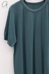 Boris Bidjan Saberi Cotton Short Sleeve T-shirt TS2.1 F0501T-HZ Seaweed